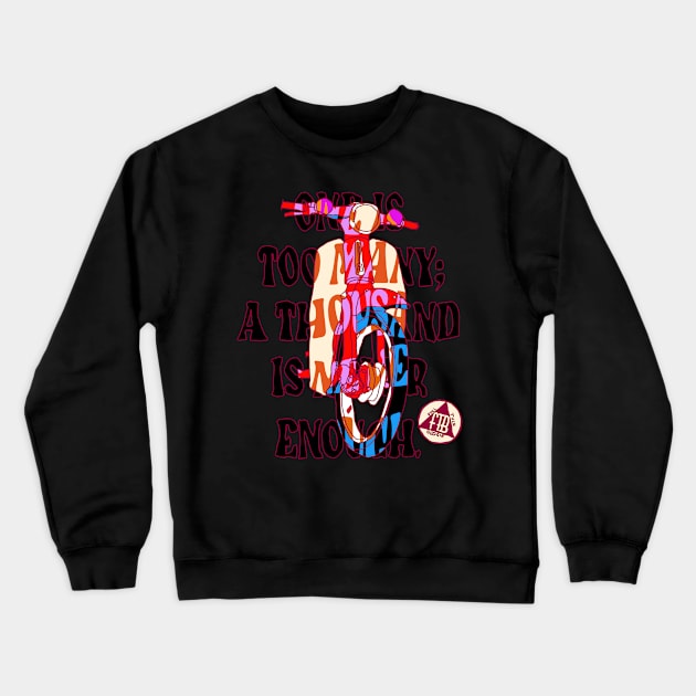 Addicted Crewneck Sweatshirt by FullTuckBoogie